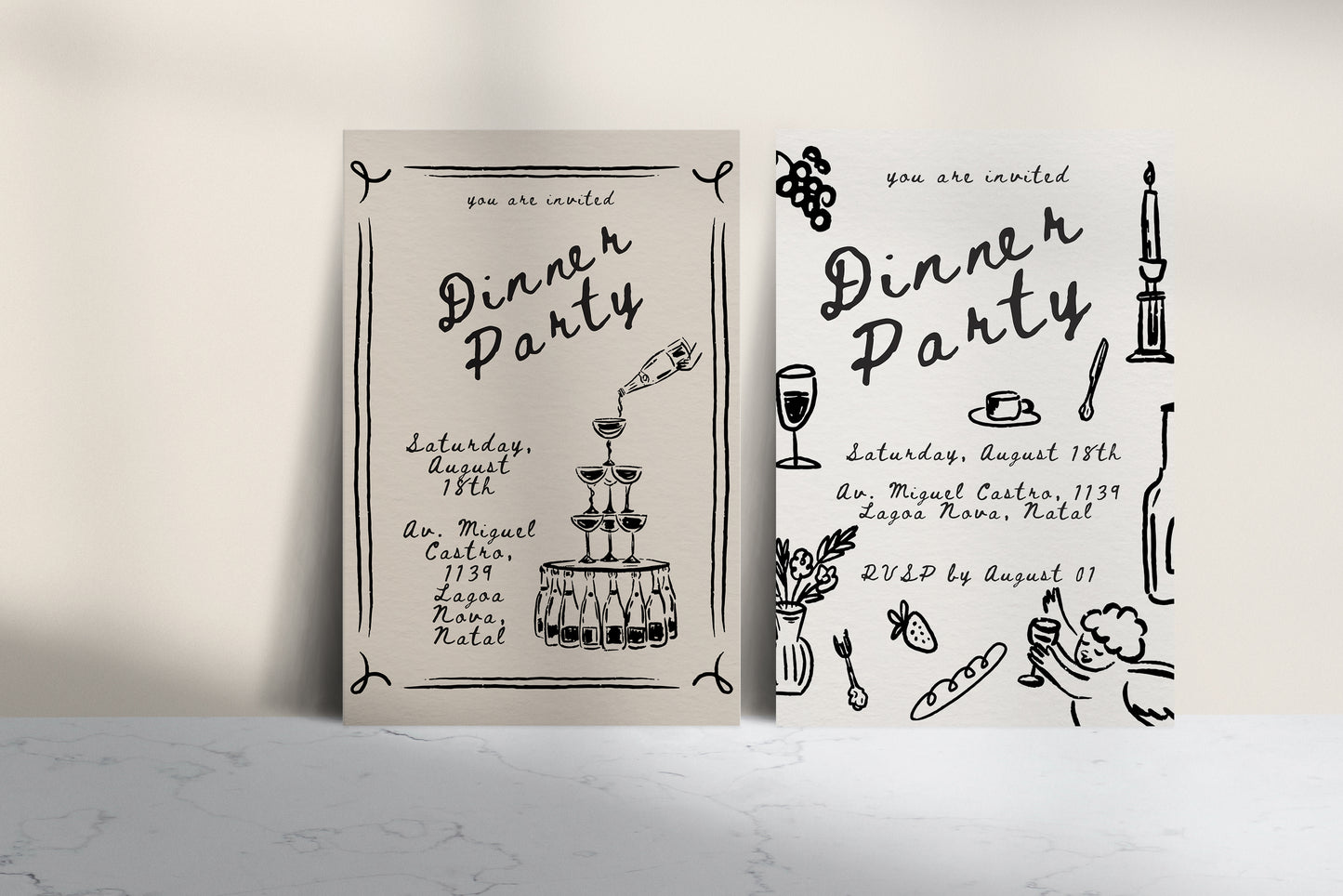 Whimsical Wedding Clipart