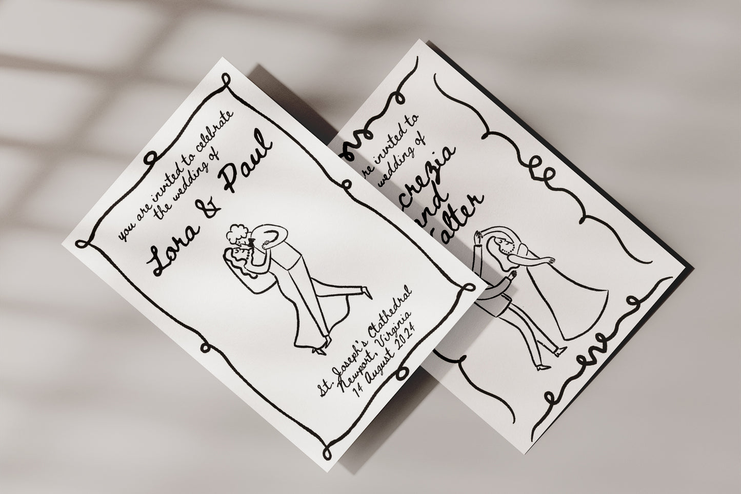 Whimsical Wedding Clipart