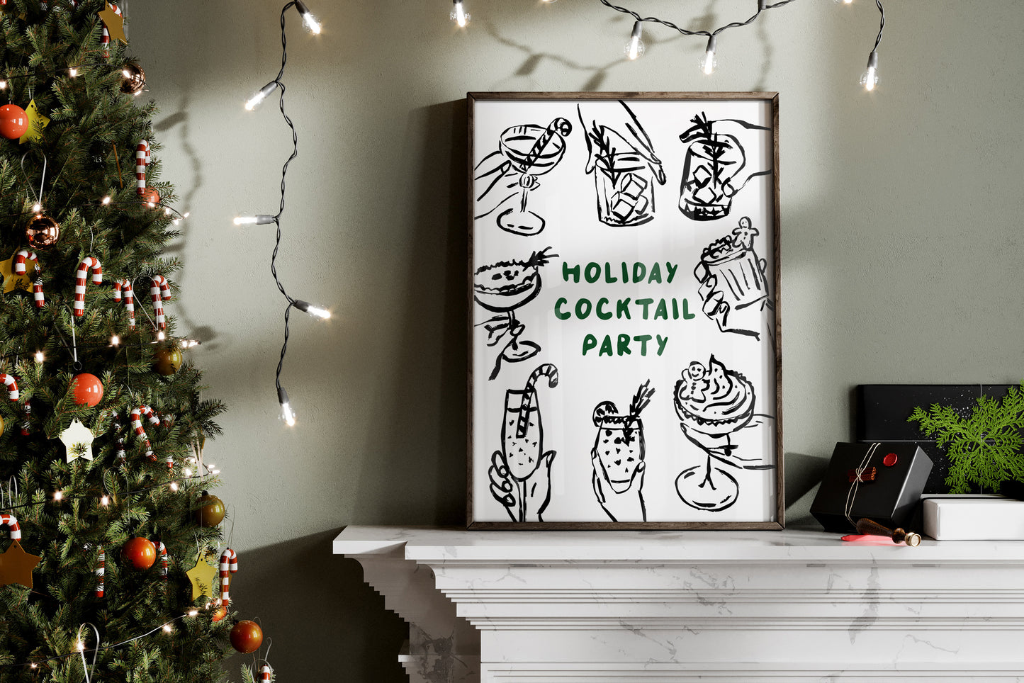 Whimsical Christmas Cocktails