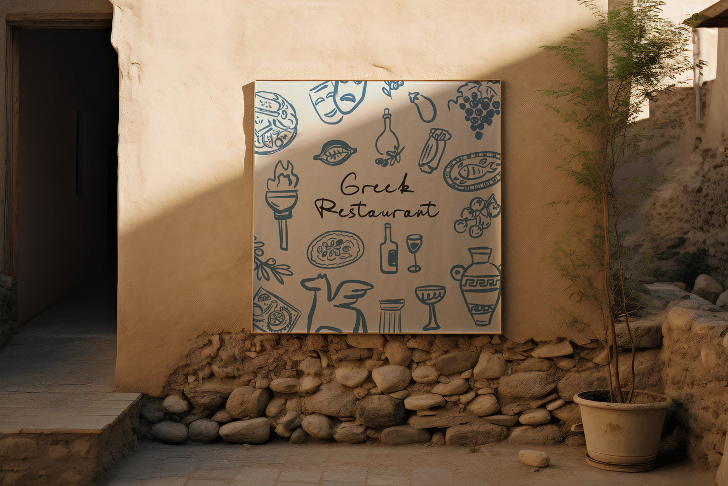 Mediterranean Vibes Clipart
