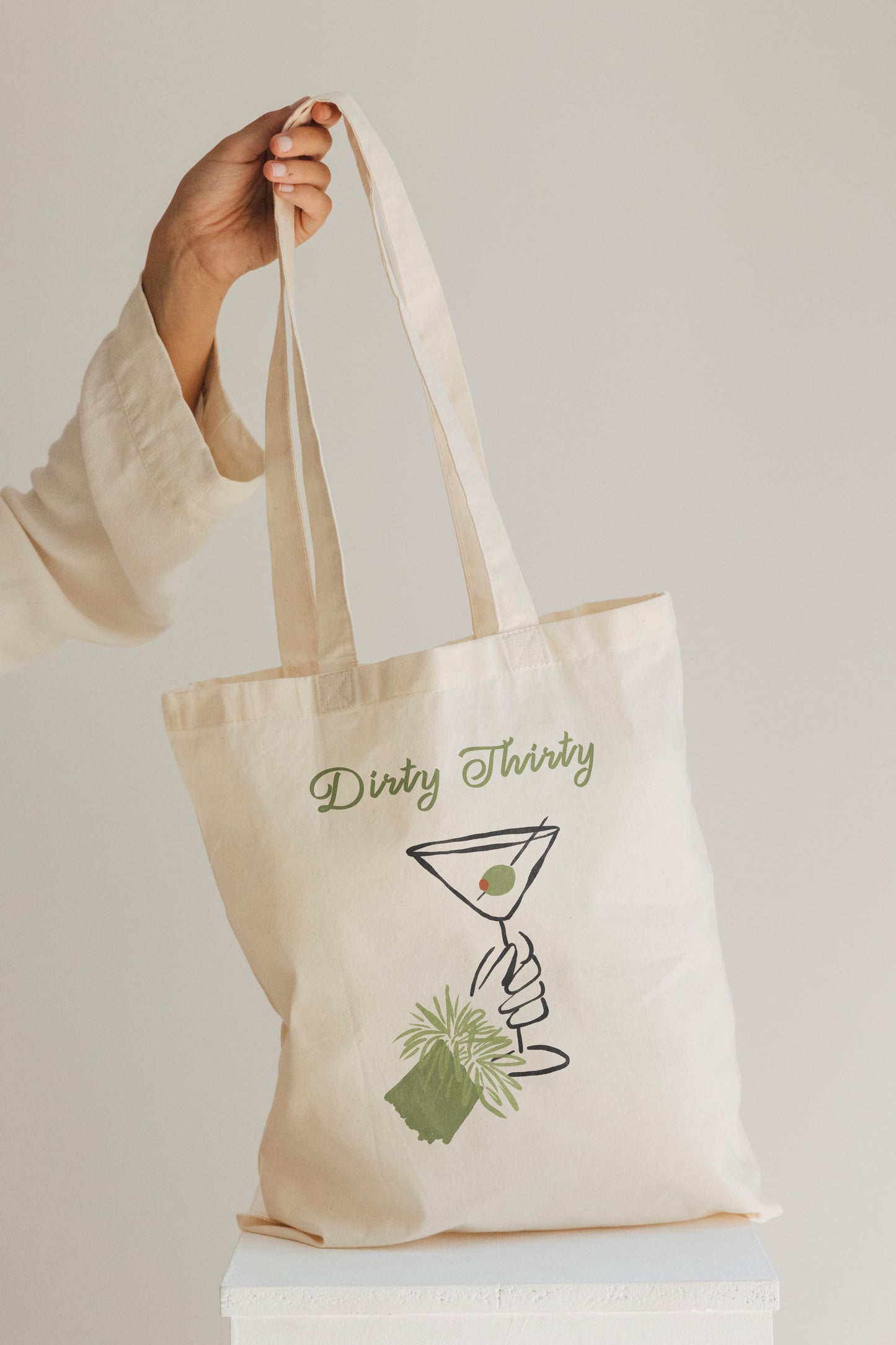 Dirty Thirty Martini Party Illustrations