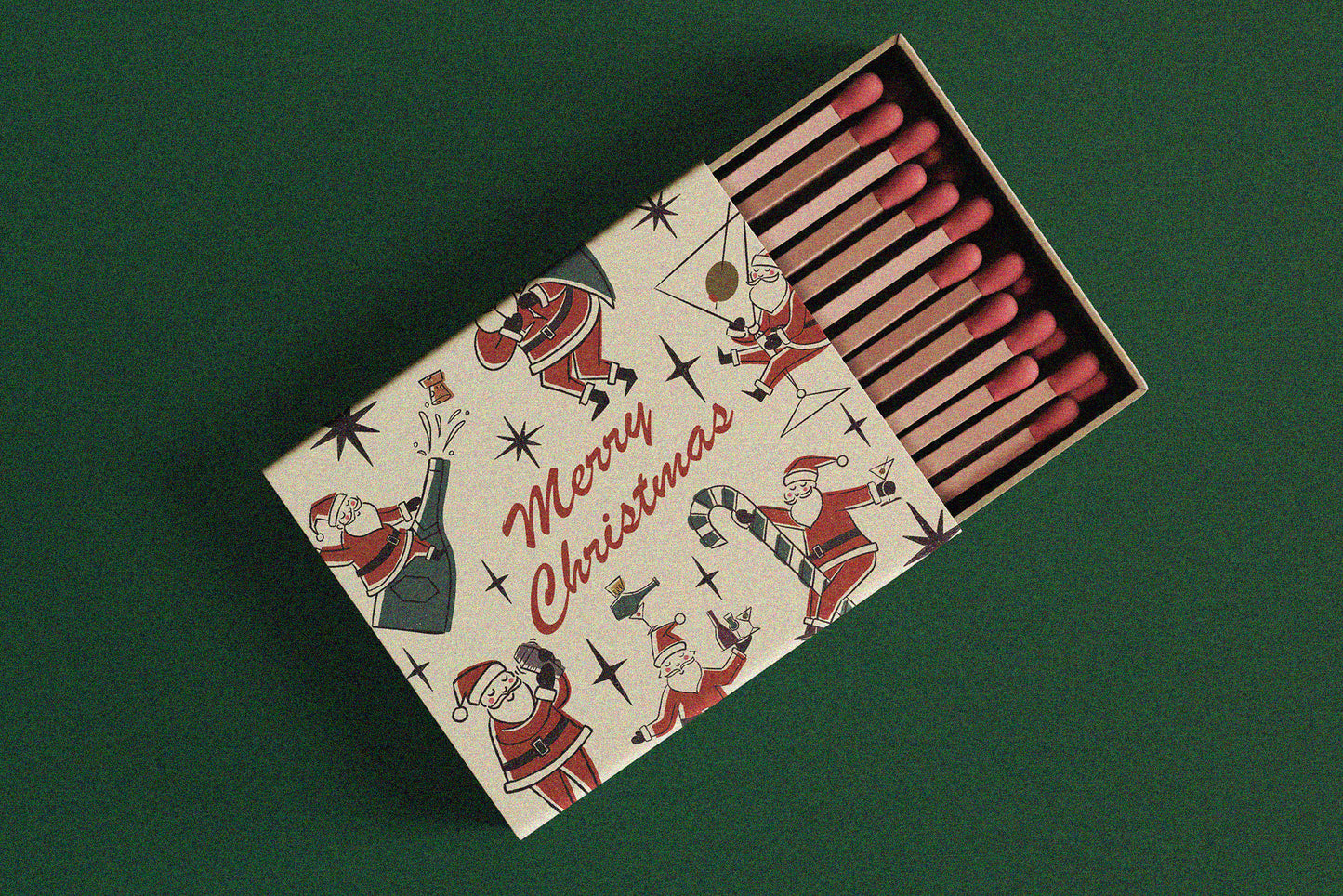 Santa Cocktail Clipart