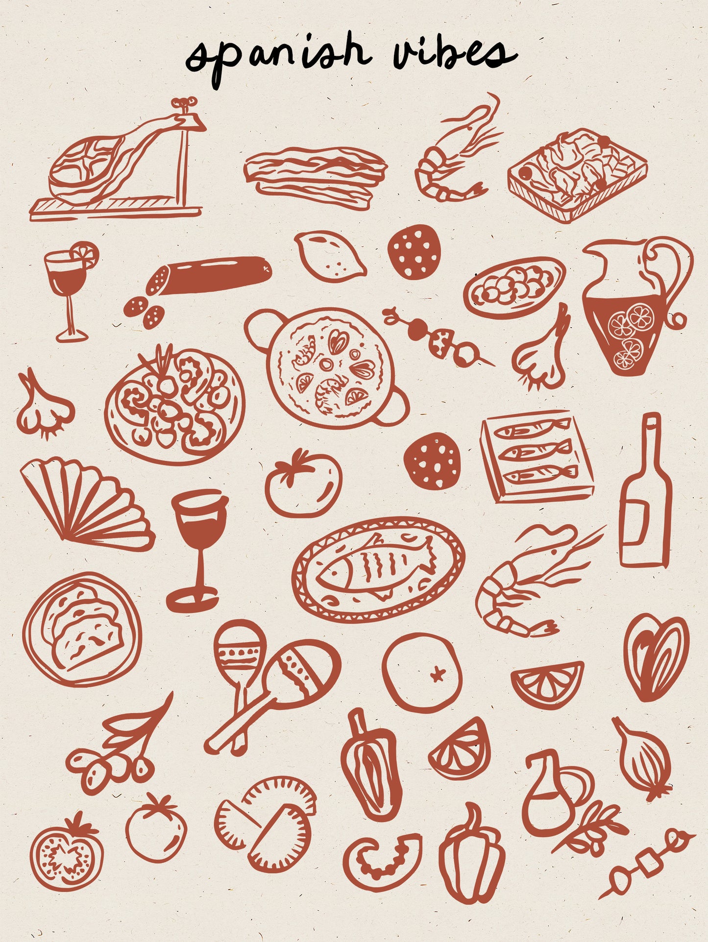 Mediterranean Vibes Clipart