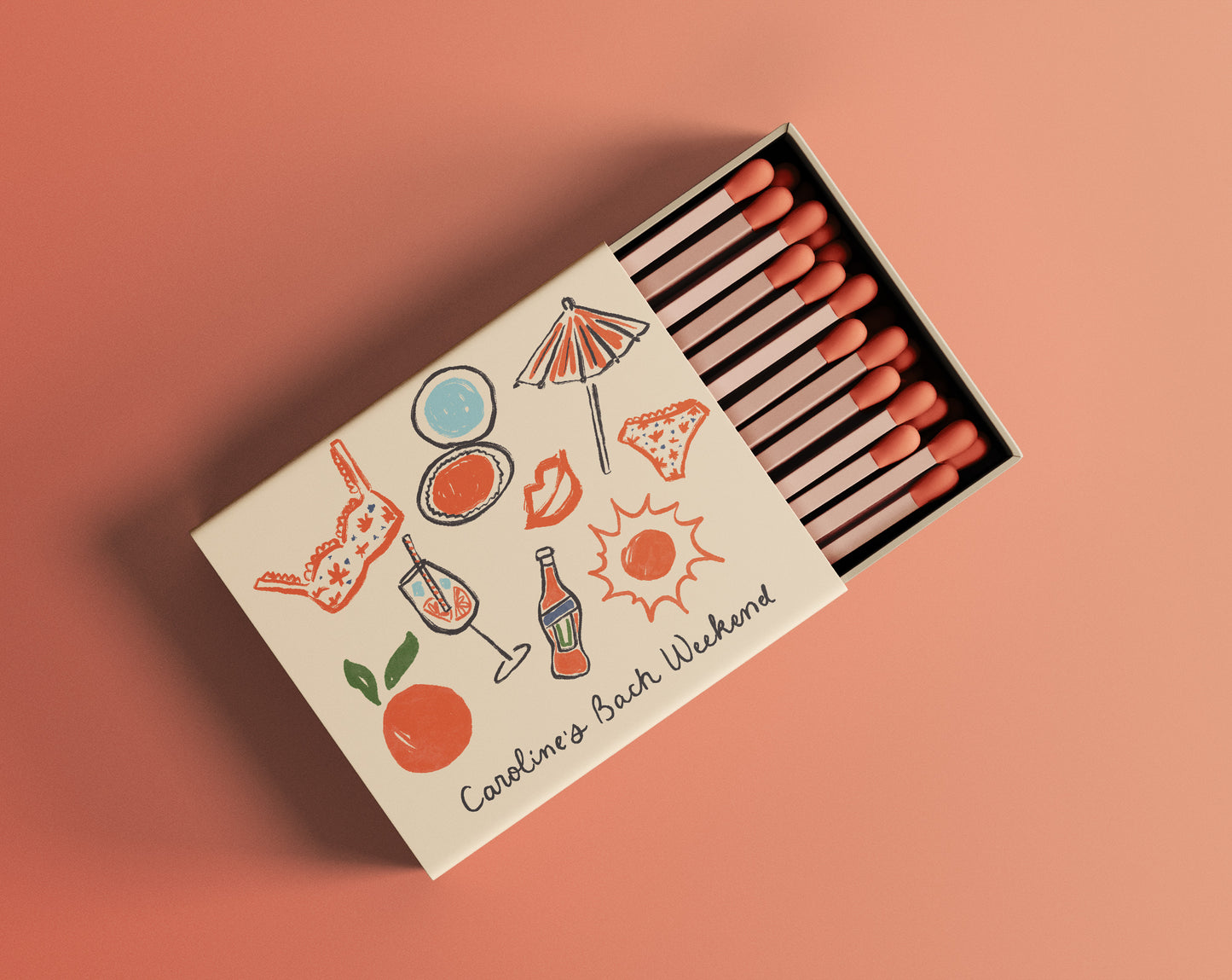 Aperol Spritz Bachelorette Party Clipart