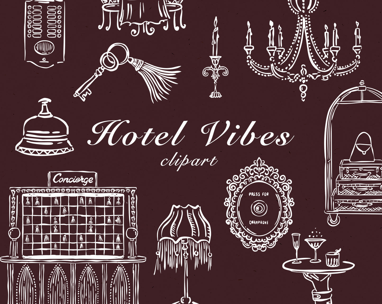 Hotel Vibes Clipart