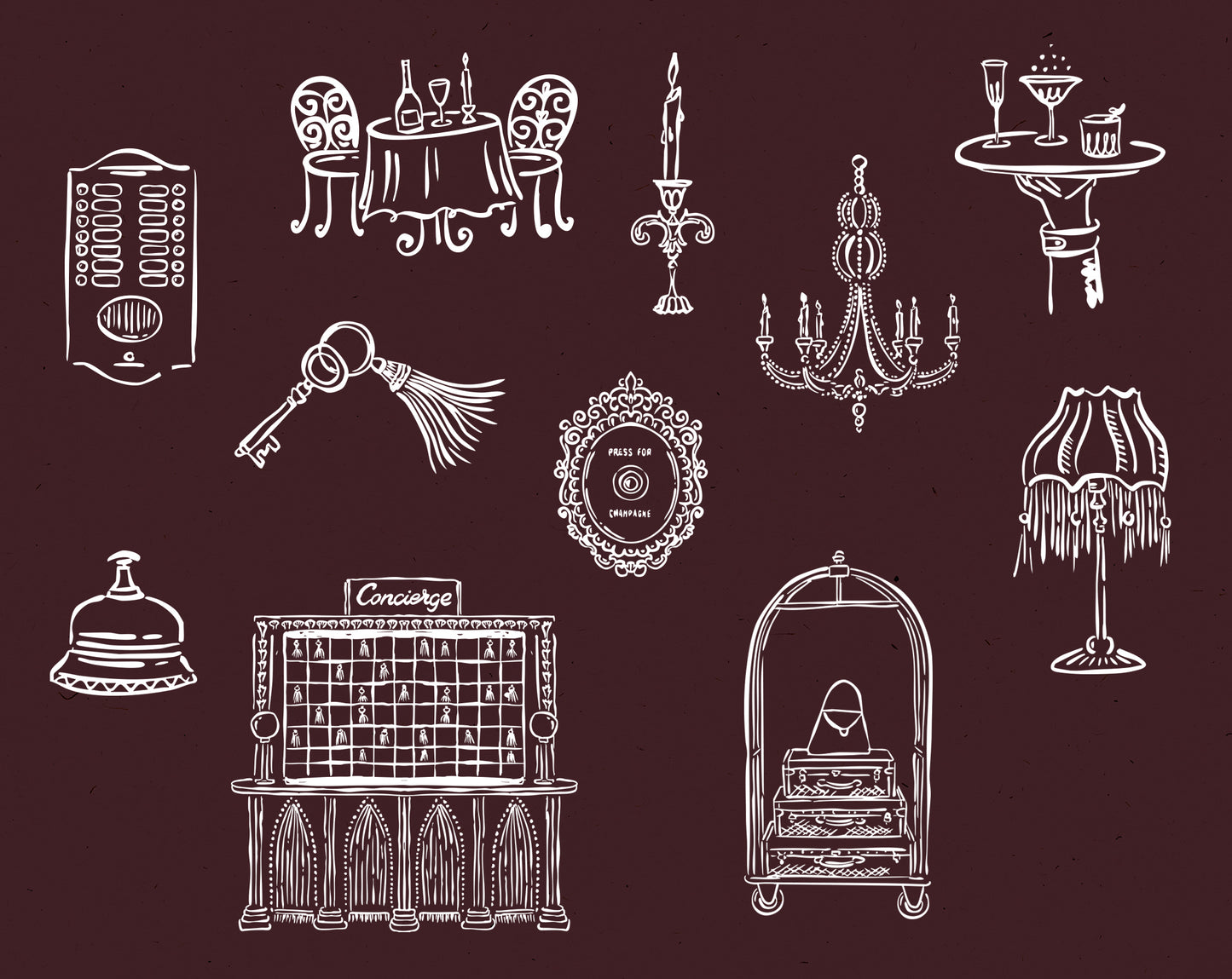 Hotel Vibes Clipart