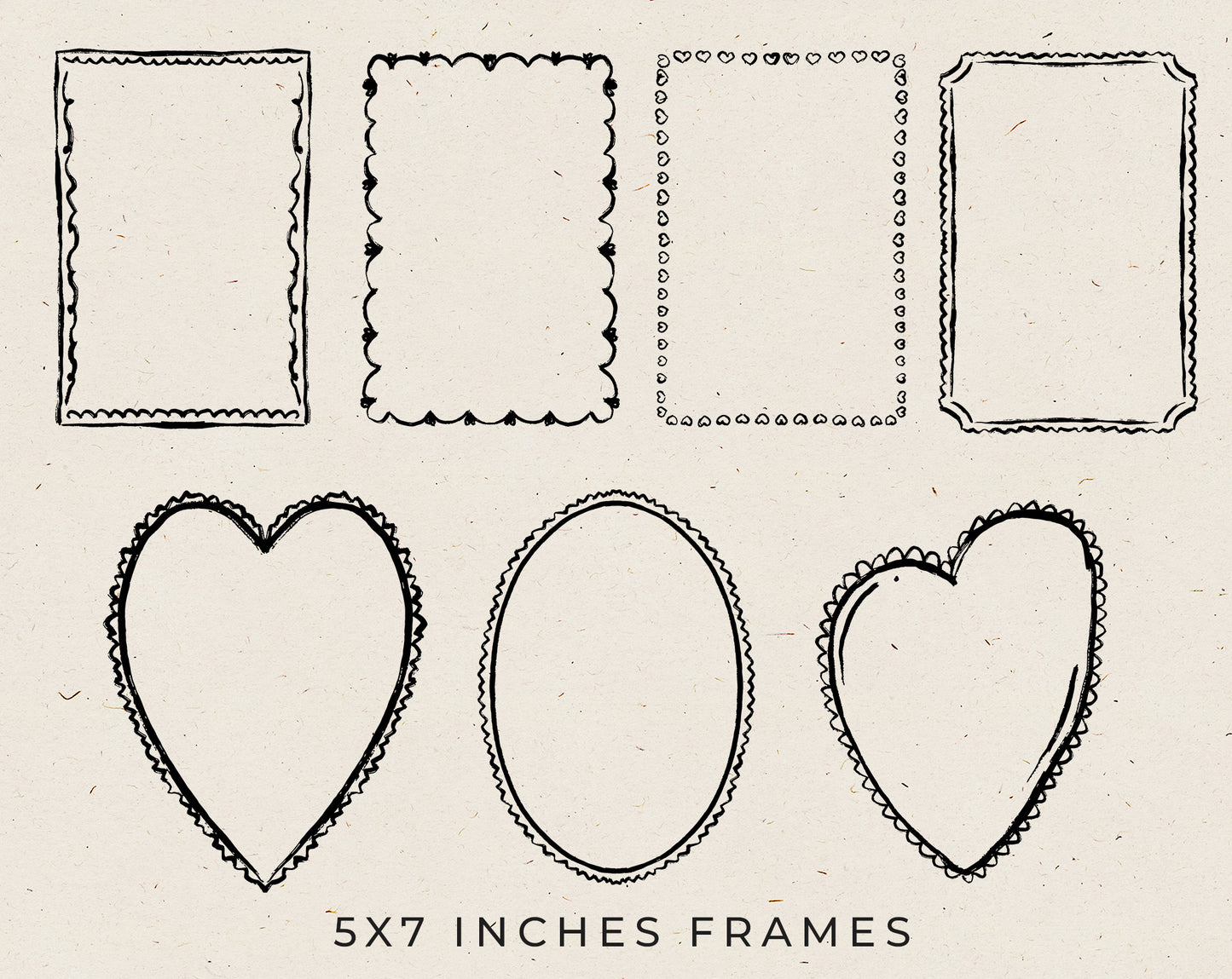 Hand Drawn Valentine's Day Illustrations Clipart