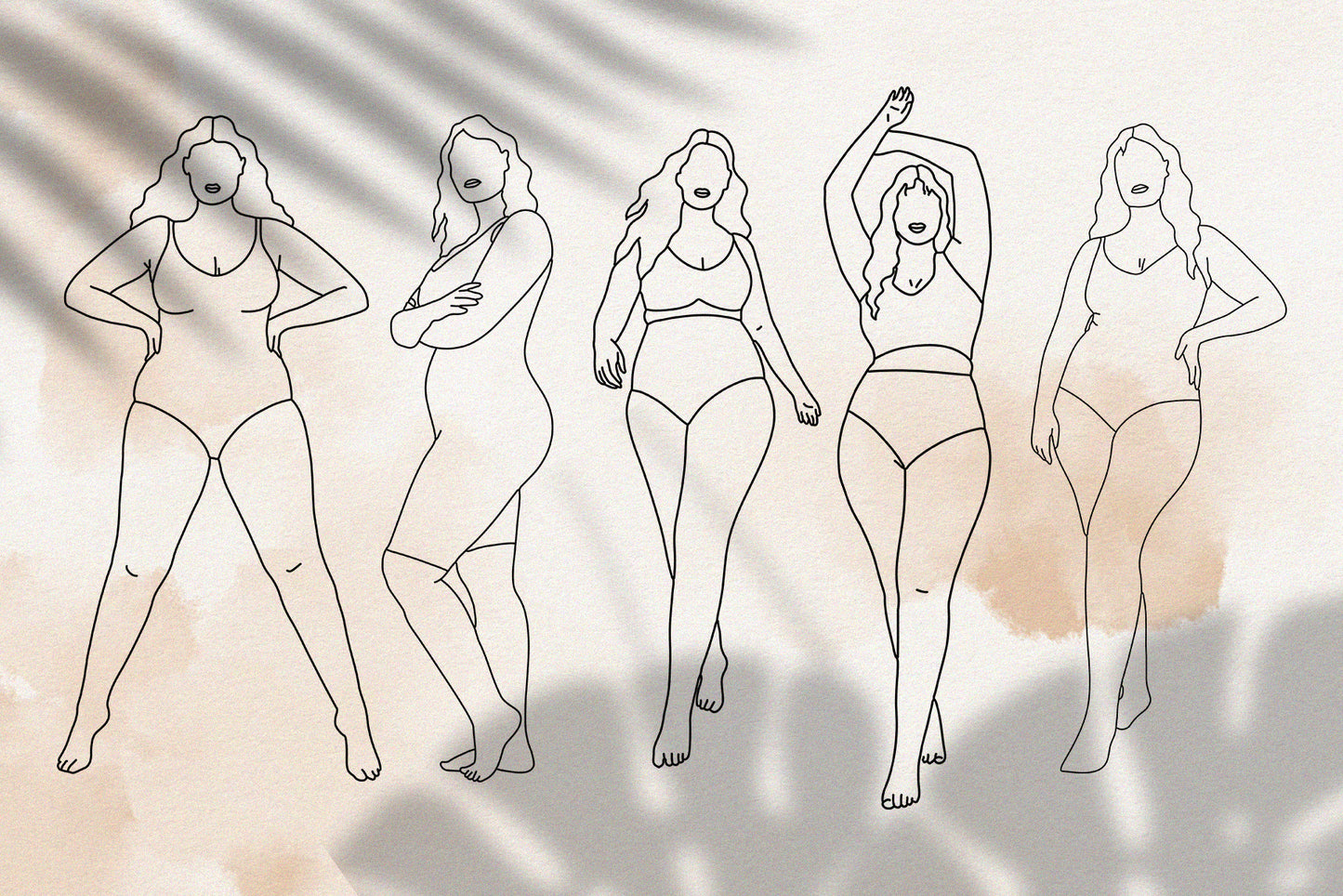 Love Toyr Body. Curvy Bodies Clipart